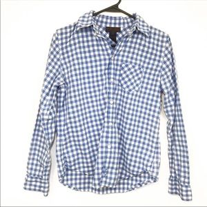 Ralph Lauren Baby Blue Gingham Button Down